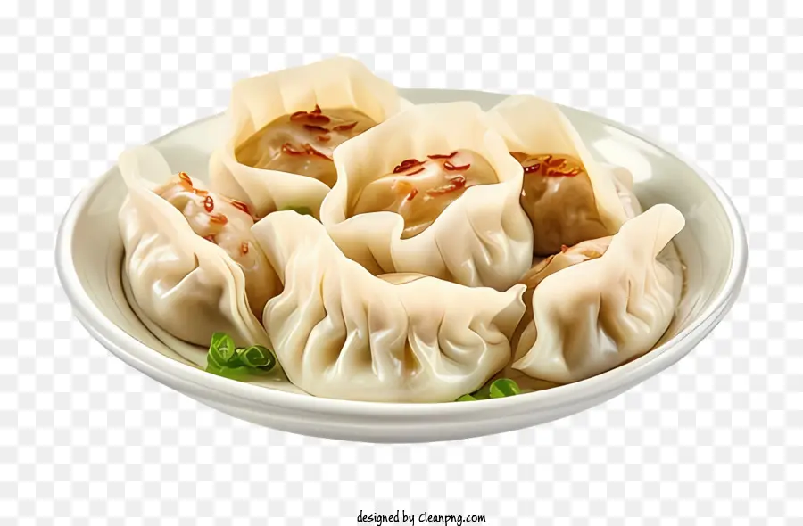 Cuisine Chinoise，Raviolis Avec Sauce PNG