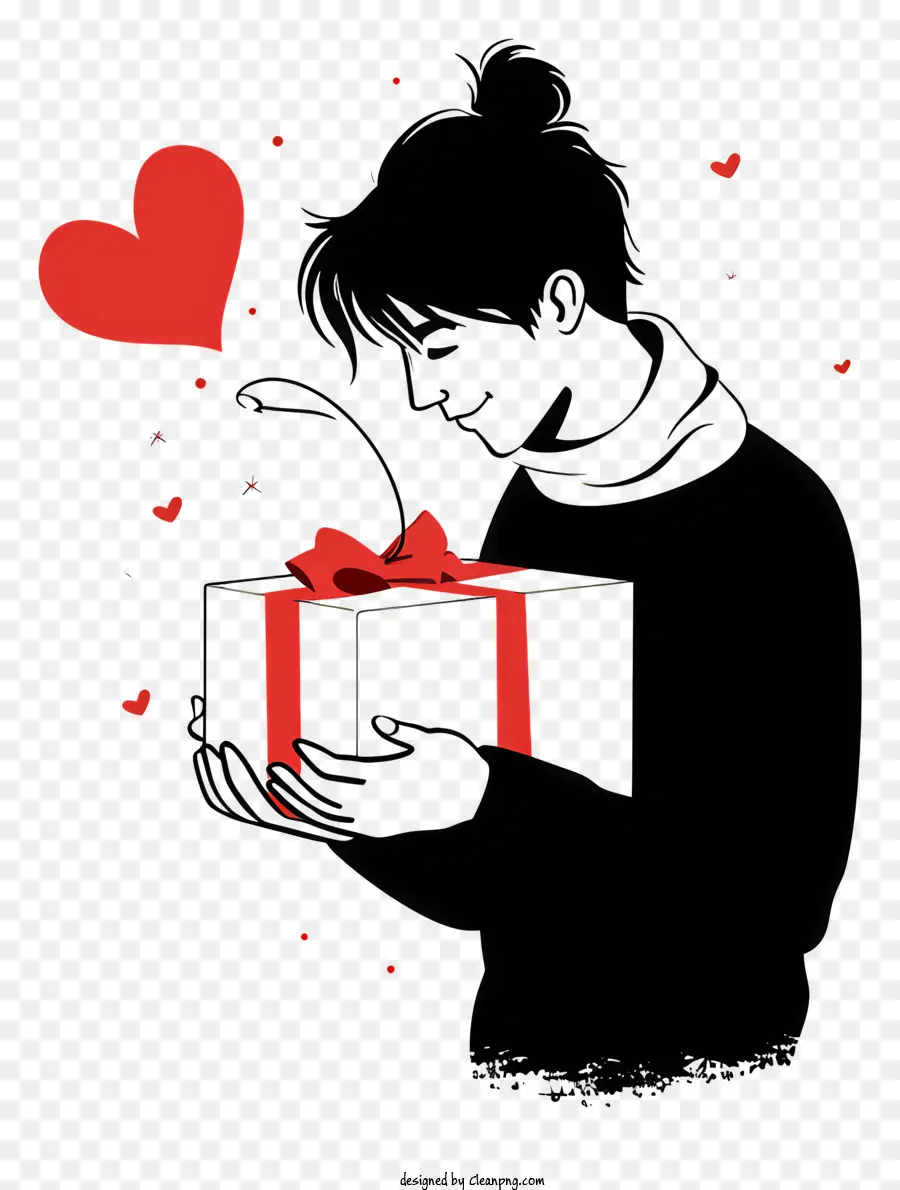 Cadeau De La Saint Valentin Pour Petit Ami，Cadeau PNG
