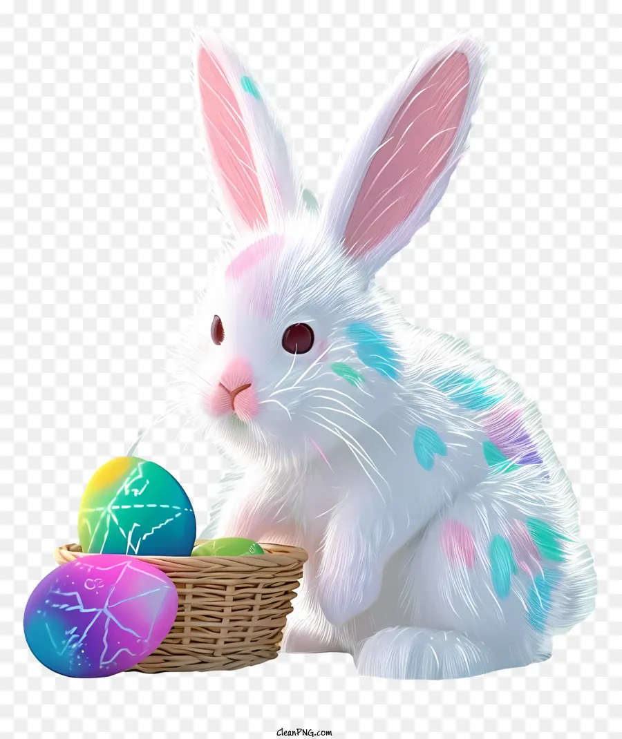 Lapin De Pâques Pastel，Lapin De Pâques PNG