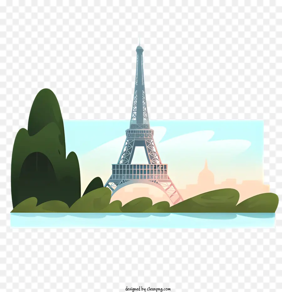 Arrière Plan，Tour Eiffel PNG