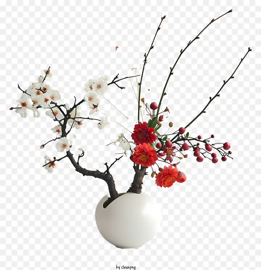 Composition Florale Zen，Composition Florale PNG