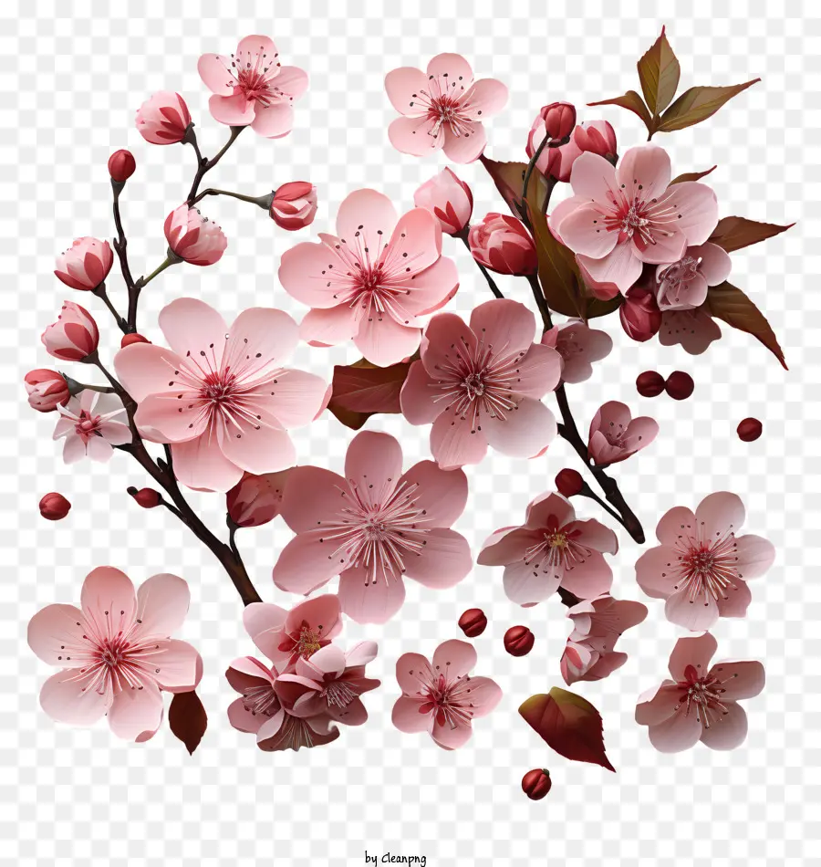 Fleur De Cerisier，Malheureusement PNG