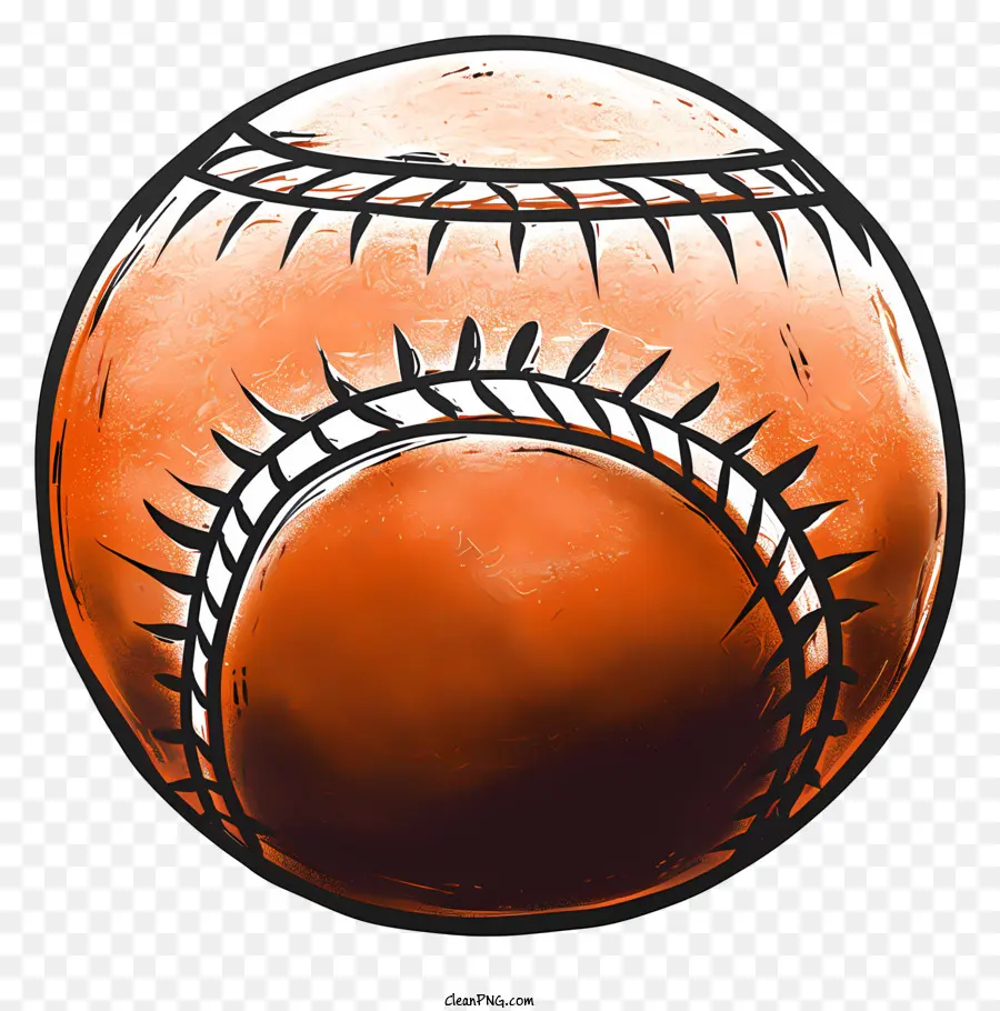 Baseball De Style Doodle，Baseball PNG