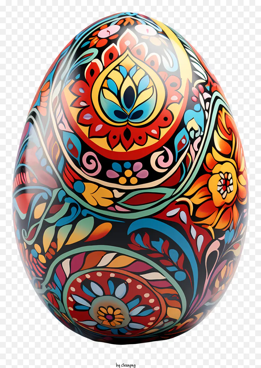 Oeuf De Pâques，œuf En Porcelaine PNG