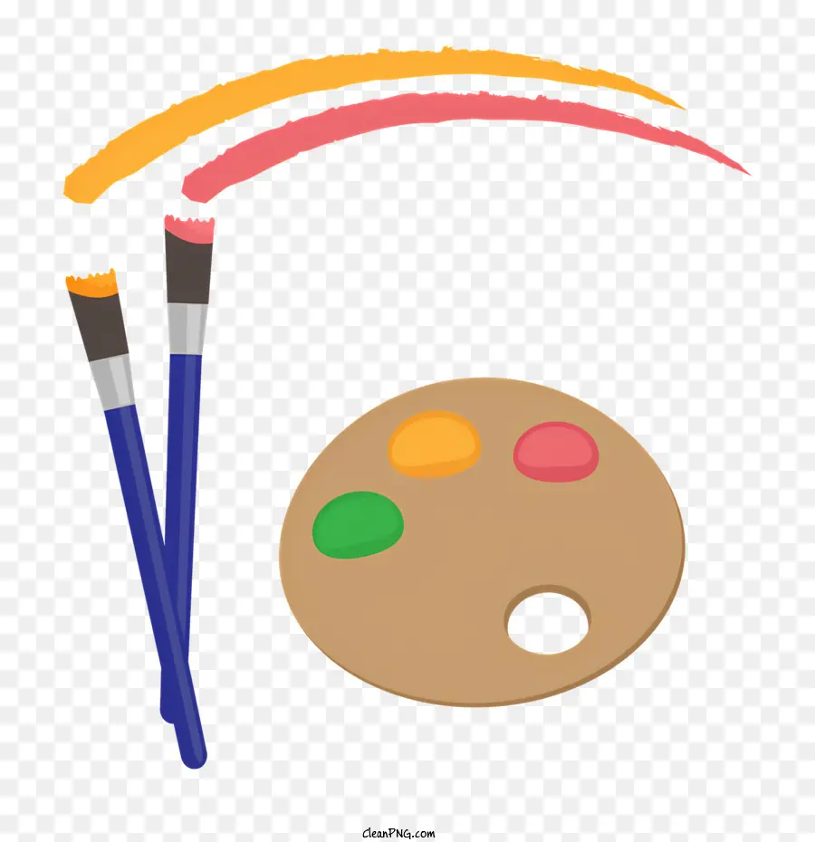 Icône，Palette De Peinture PNG