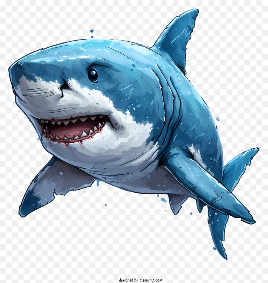 Requin，Le Sourire De Requin PNG