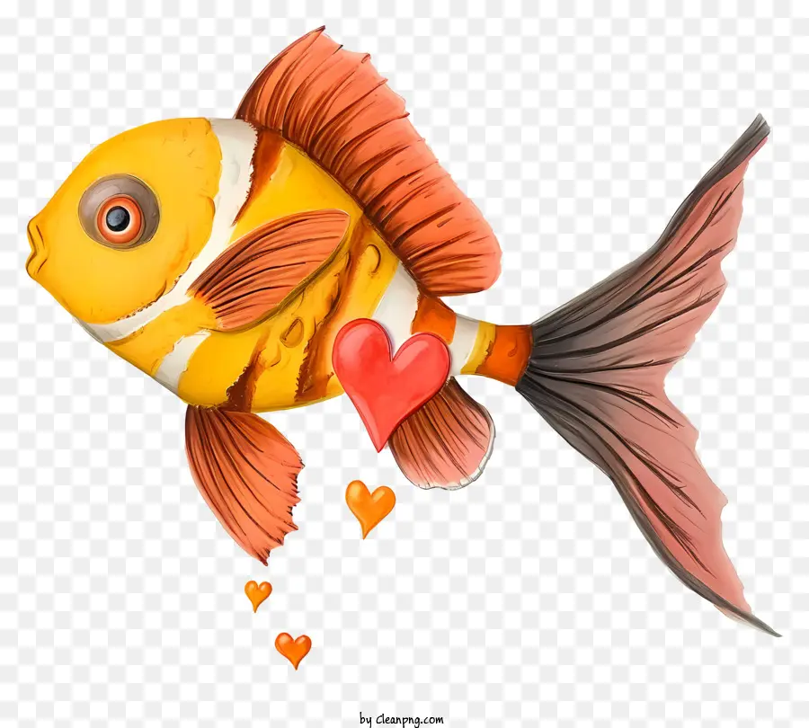 Poisson Réaliste De La Saint Valentin，Poisson PNG