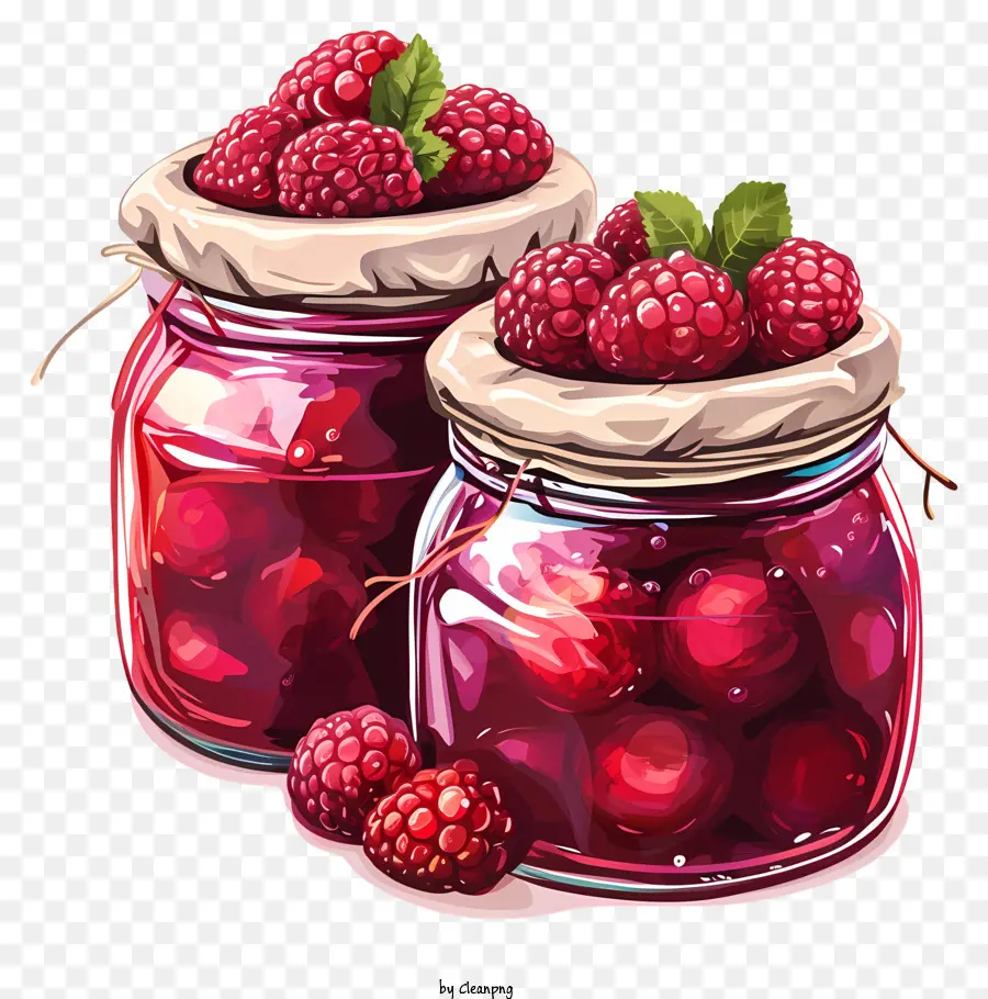 Compote De Baies，Confiture De Framboises PNG