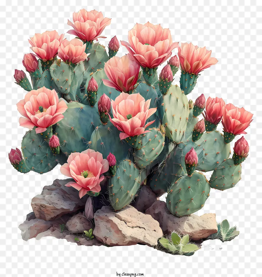 Cactus，Cactus Rose PNG