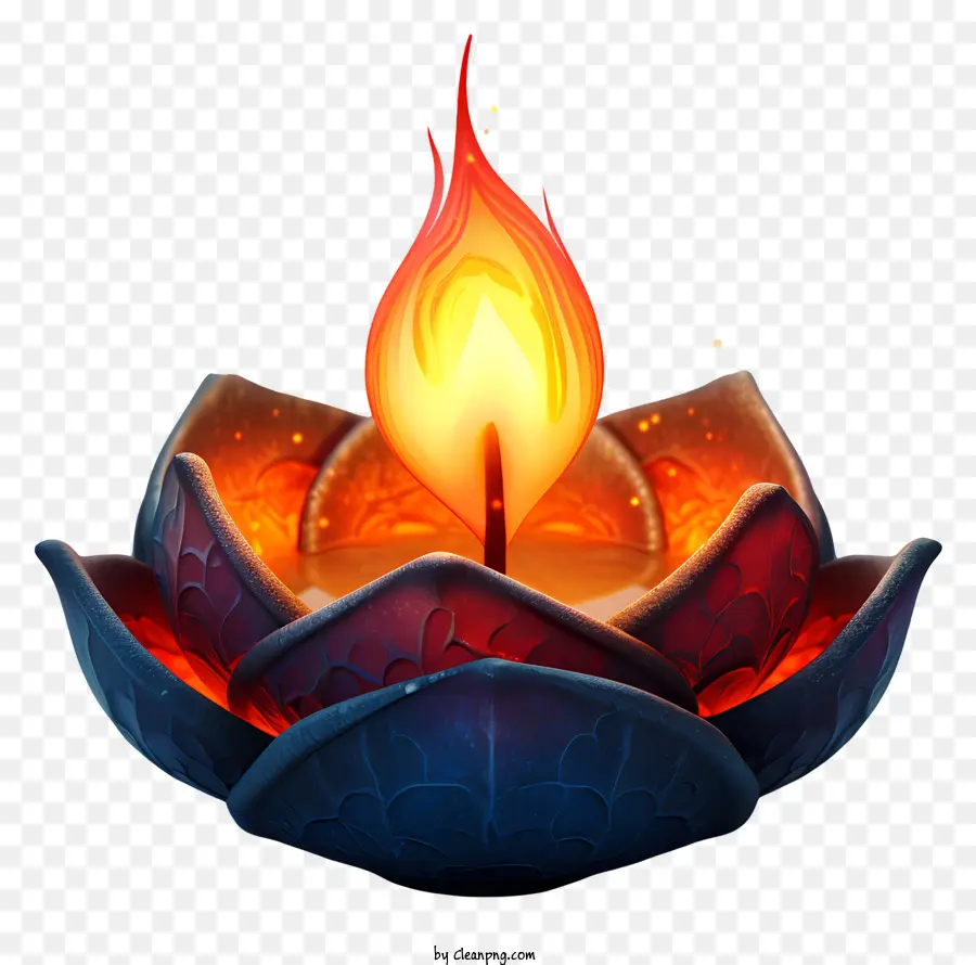 Lampe Diwali，Bougie PNG