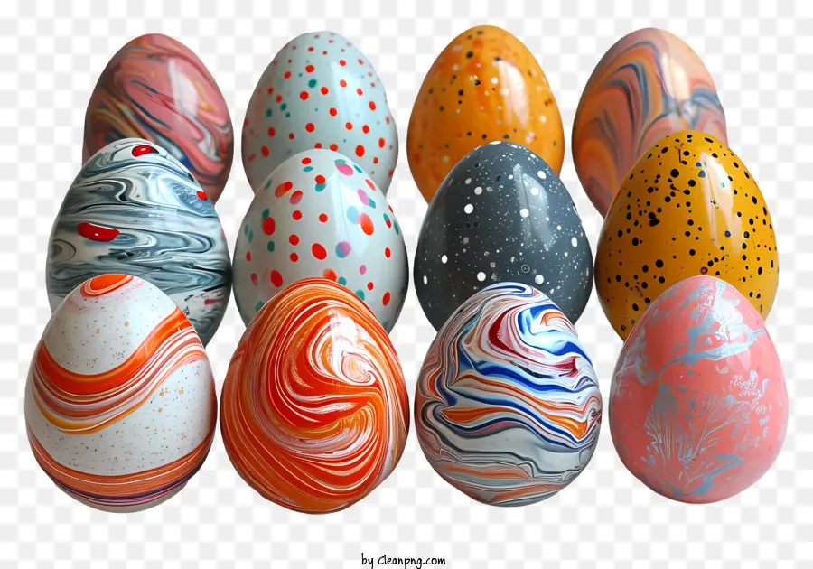 Oeufs De Pâques，Les œufs PNG