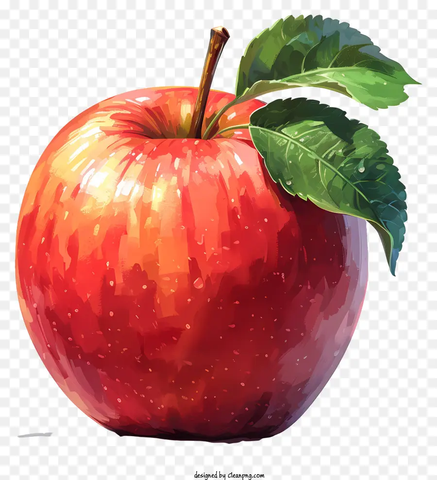 Pomme Rouge，Feuille PNG