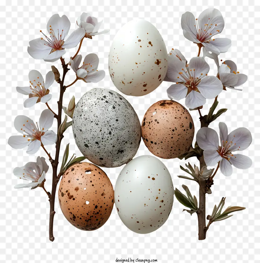 Oeufs De Pâques，Des œufs De Poulet PNG