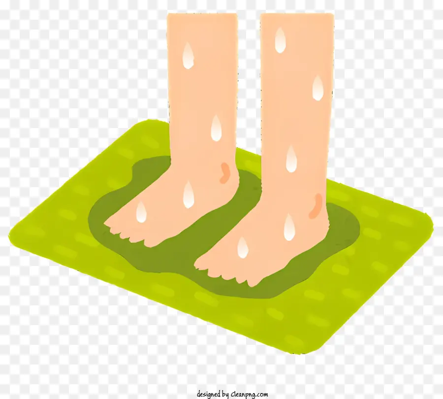 Pieds Trempés，Vêtements Transparents PNG