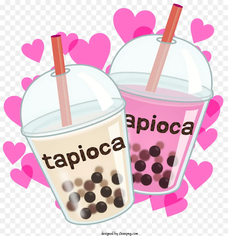 Thé Aux Bulles，Boissons Au Tapioca PNG