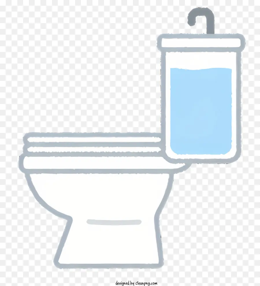 Toilettes，Récipient D'eau PNG