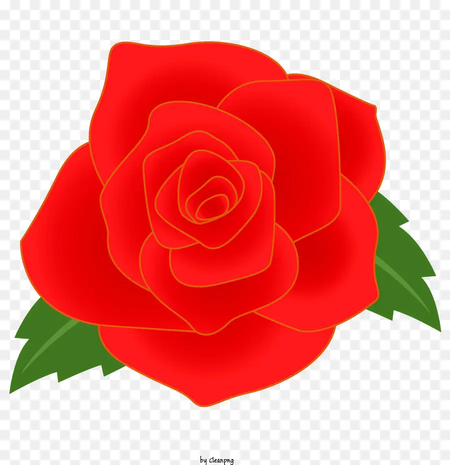 Rose，1 Rose Rouge PNG