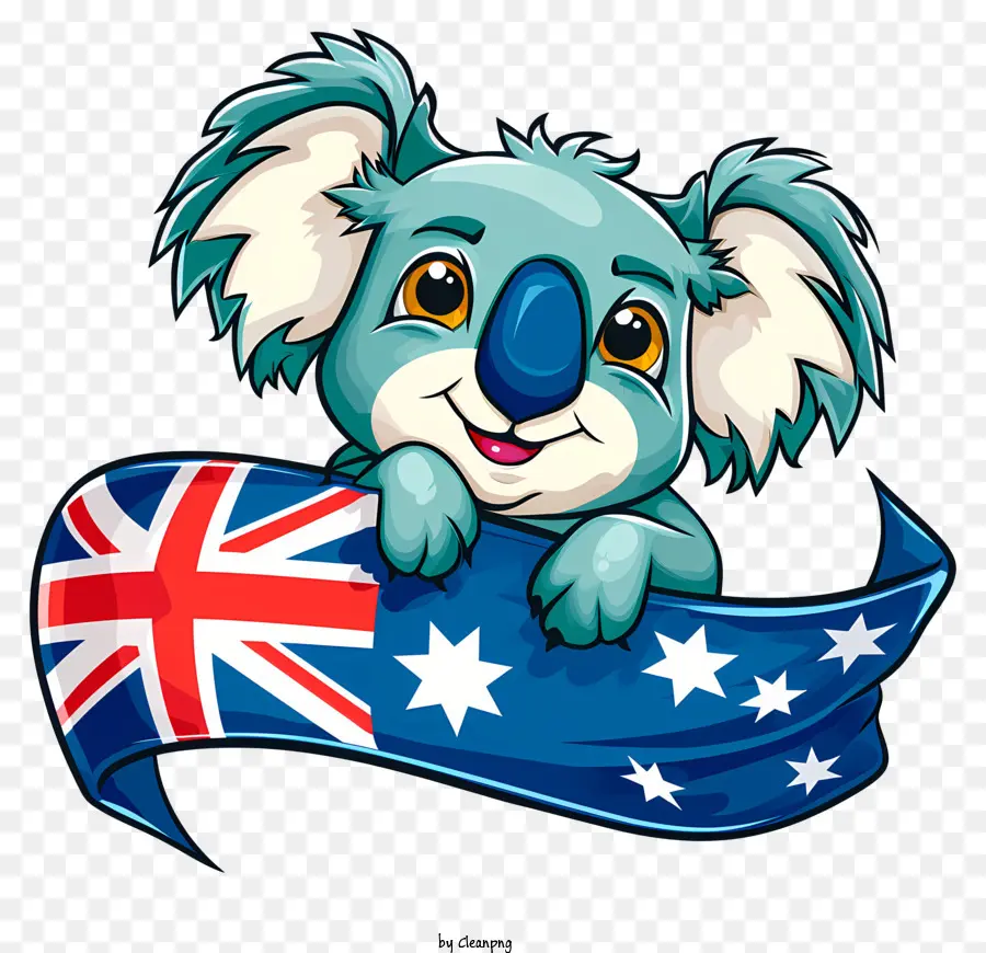 Journée De L'australie，Dessin Animé Koala PNG
