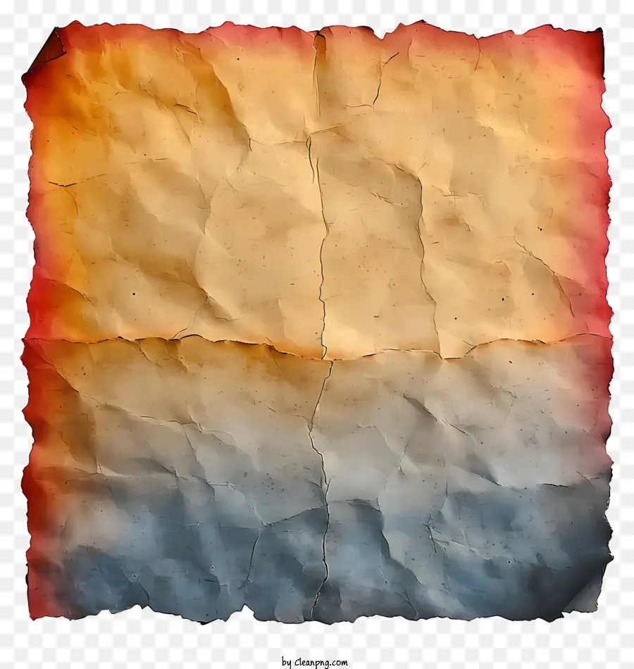 Aquarelle Vieux Papier，Vieux Papier PNG