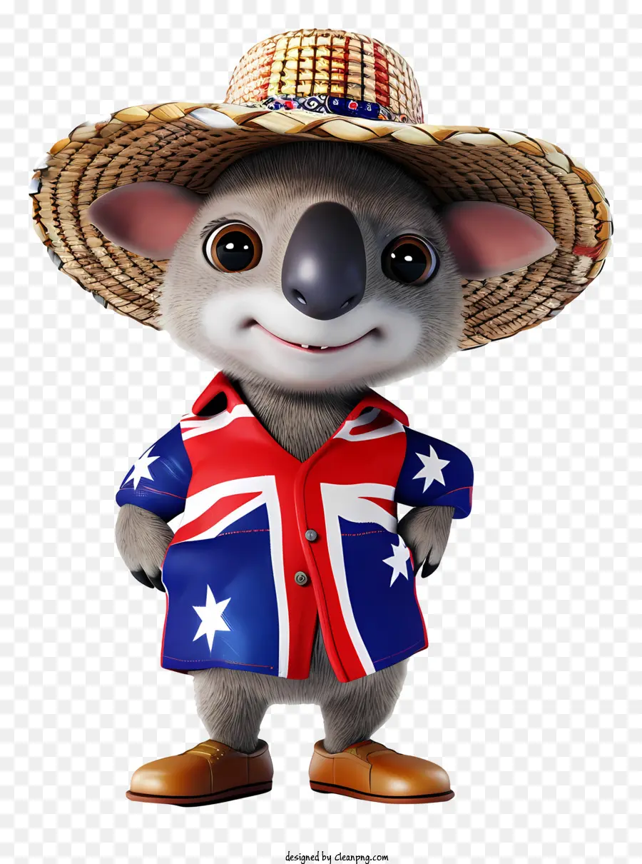 La Journée De L'australie，Dessin Animé Koala PNG