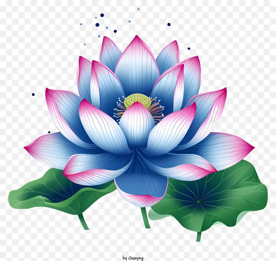 Fleur De Lotus De Style Doodle，Fleur De Lotus PNG