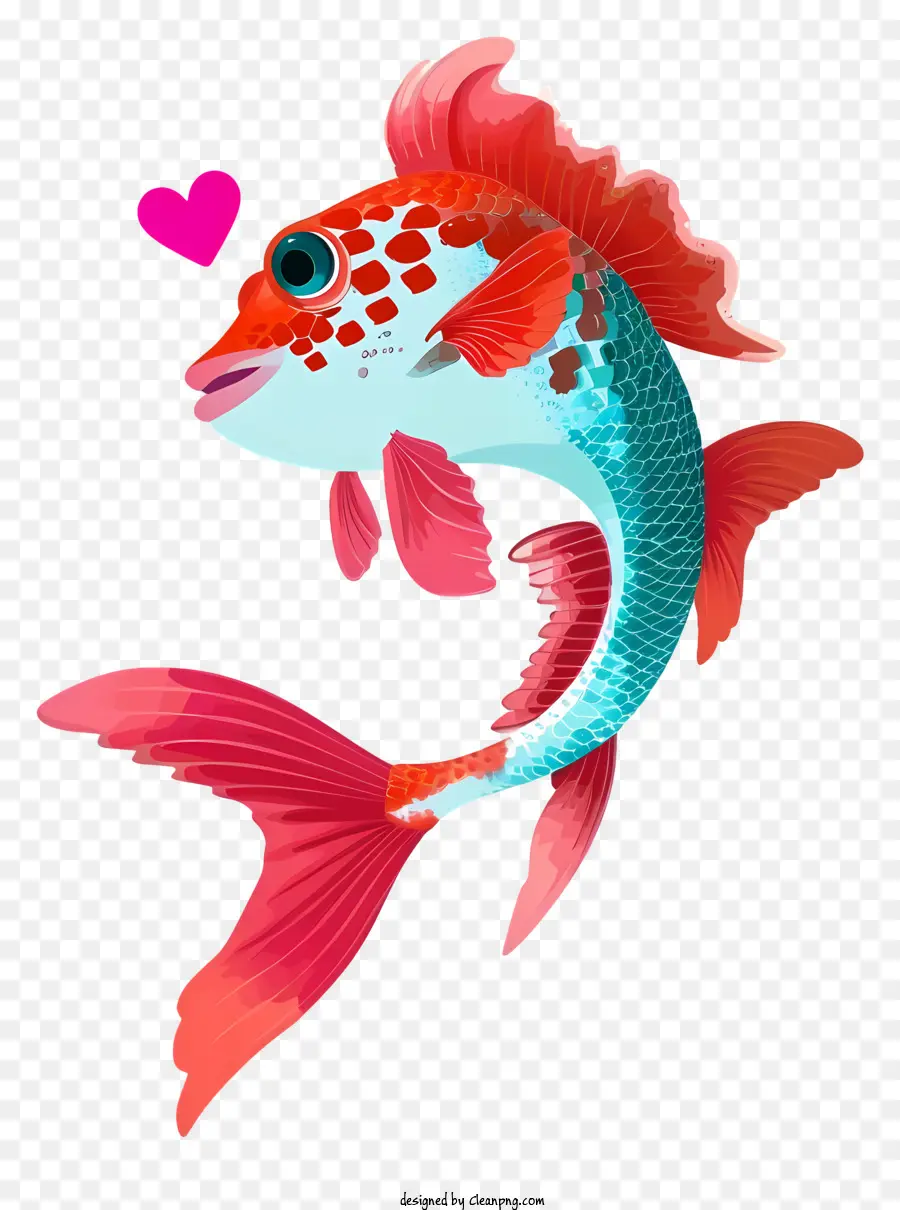 Poisson Réaliste De La Saint Valentin，Poisson PNG