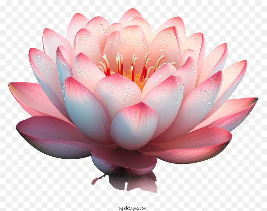 Fleur De Lotus Pastel，Fleur De Lotus Rose PNG
