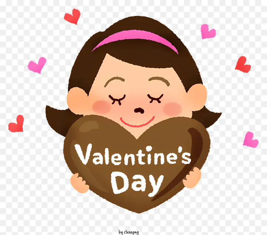 Le Jour De Valentines，Chocolat Coeur PNG