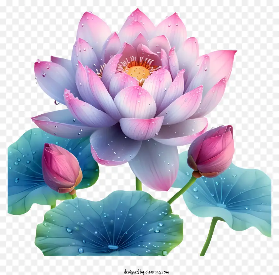 Fleur De Lotus Pastel，Fleur De Lotus PNG