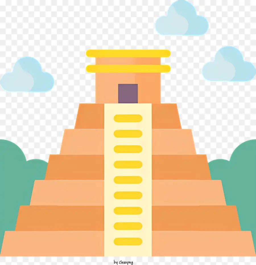 Pyramide Maya，Pyramide PNG