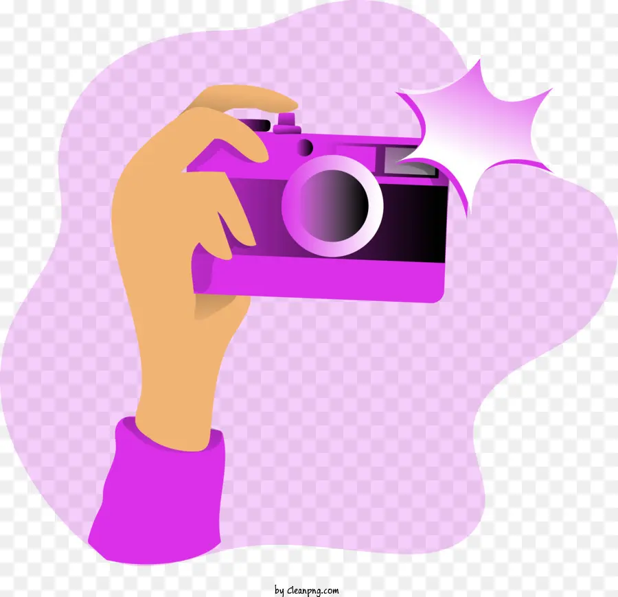 Caméra，Violet PNG