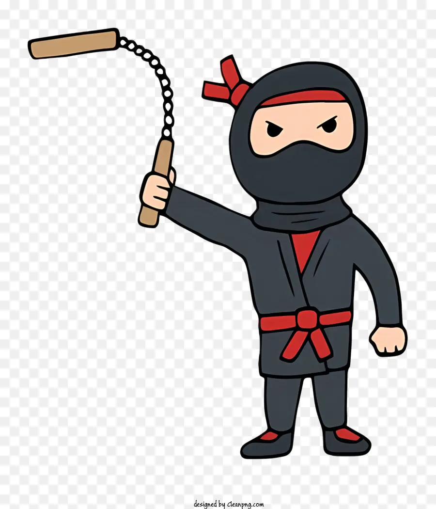 Lego Ninjago，Ninja Avec Nunchaku PNG