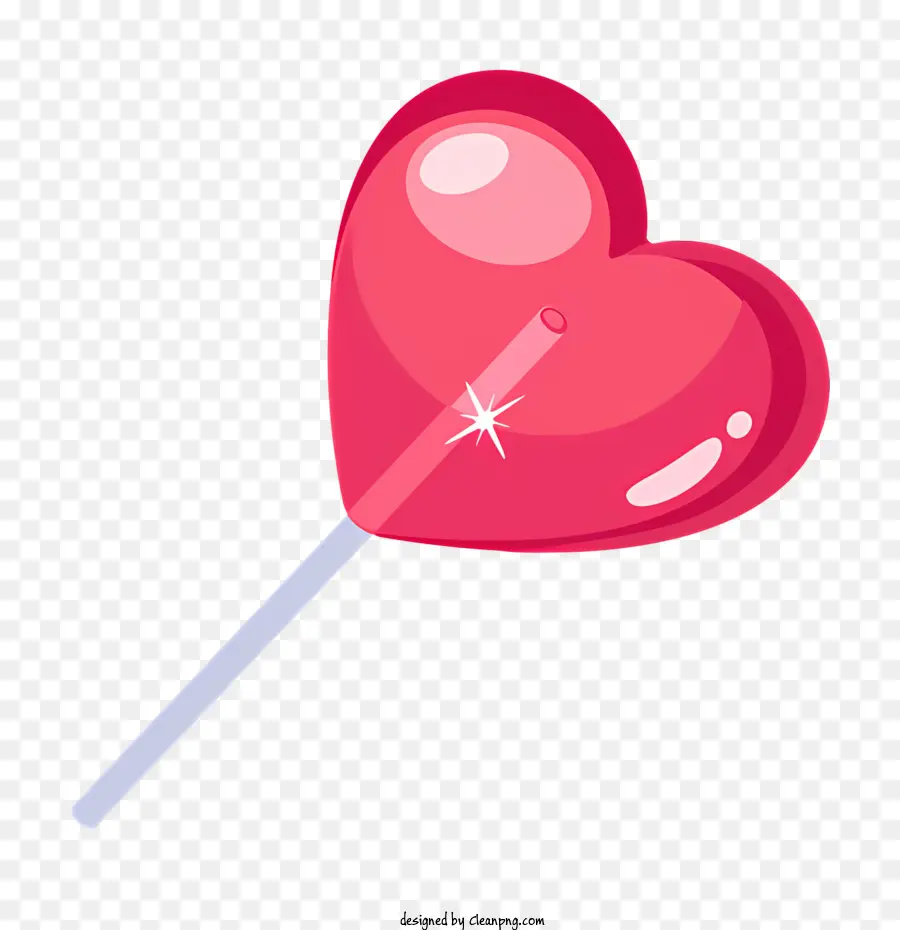 Bonbons Coeur，Sucette PNG