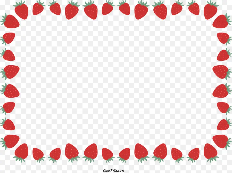 Fruits De Cadre，Fraise Cadre PNG