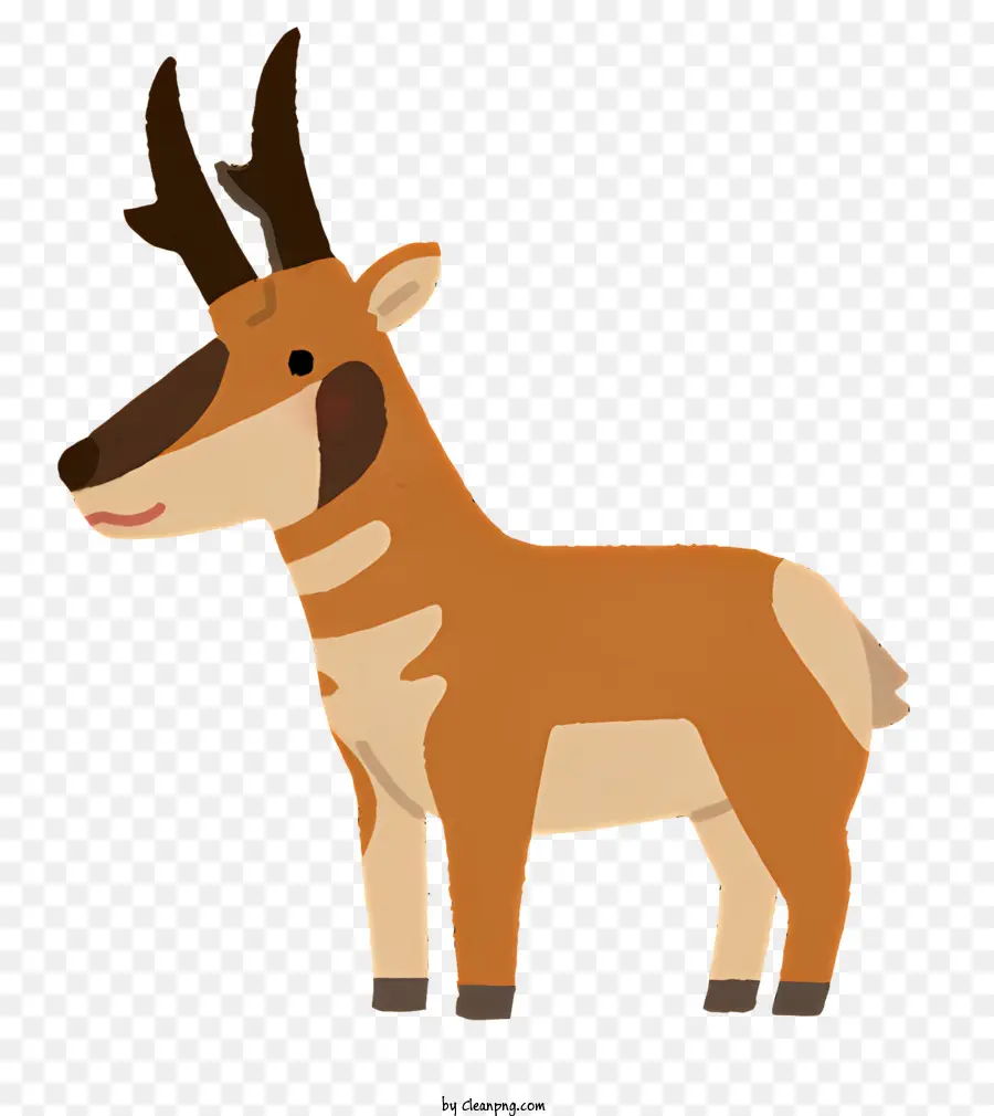 Animal，Animal Avec Des Bois PNG