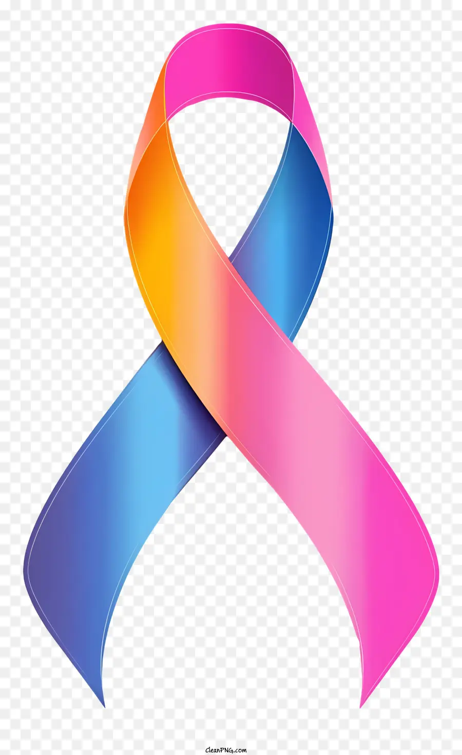 Journée Mondiale Contre Le Cancer，Ruban Arc En Ciel PNG