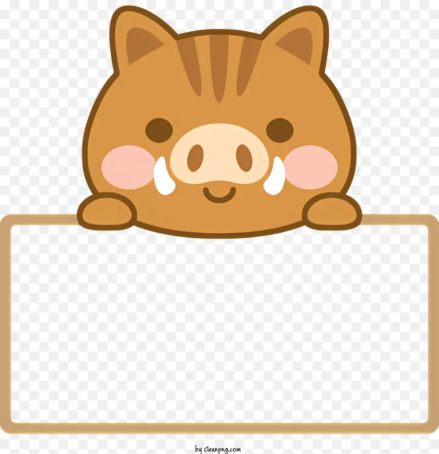 Tableau De Messages，Mignon De Porc PNG