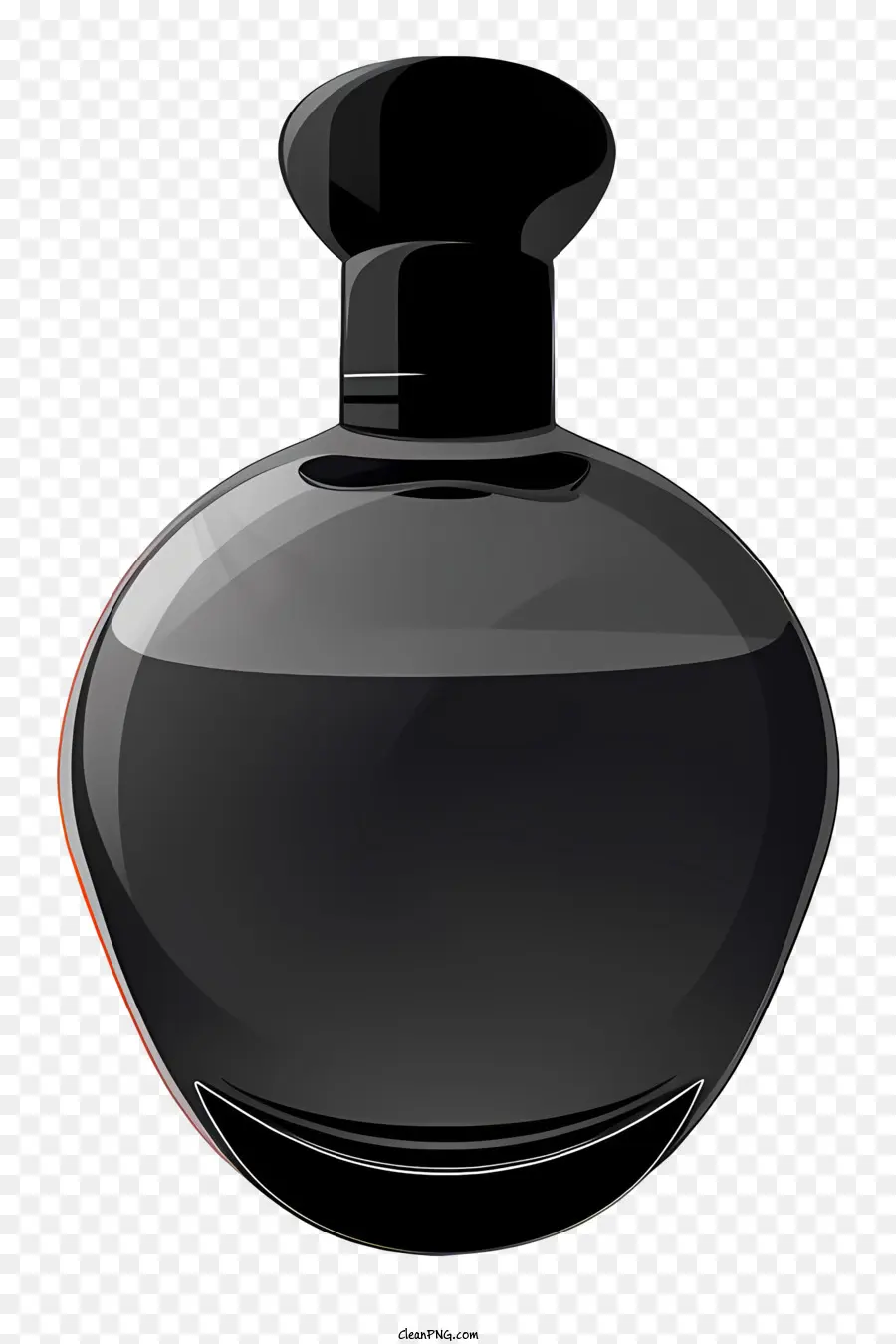 Bouteille De Parfum，Verre Noir PNG