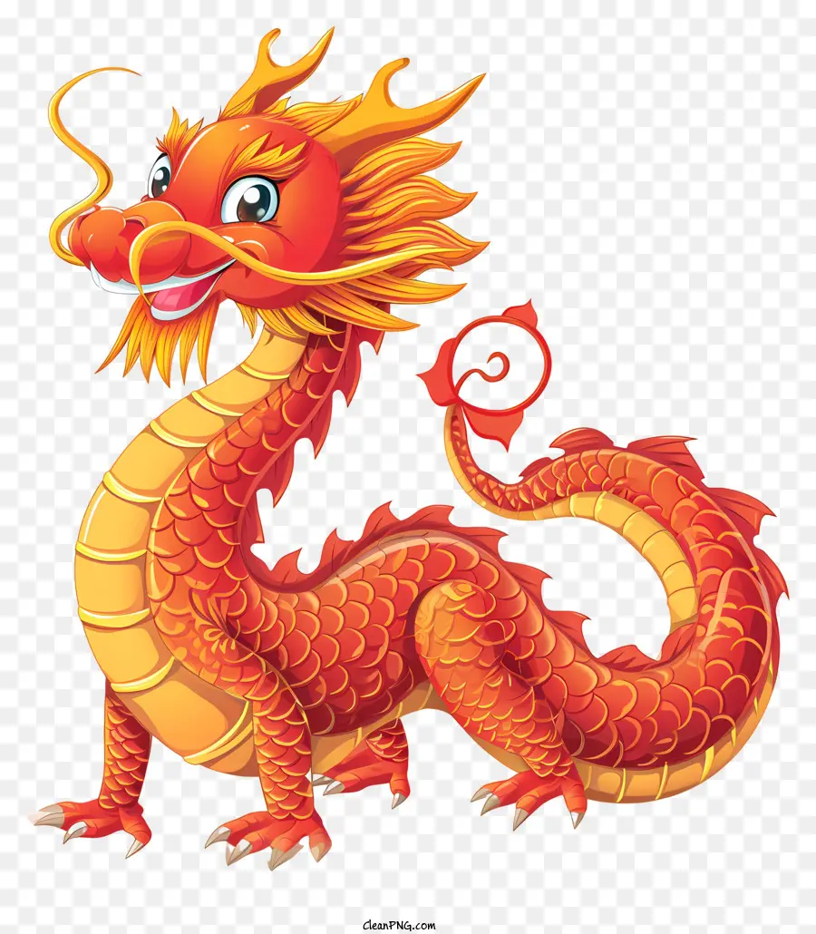 Nouvel An Chinois，Dragon Chinois PNG