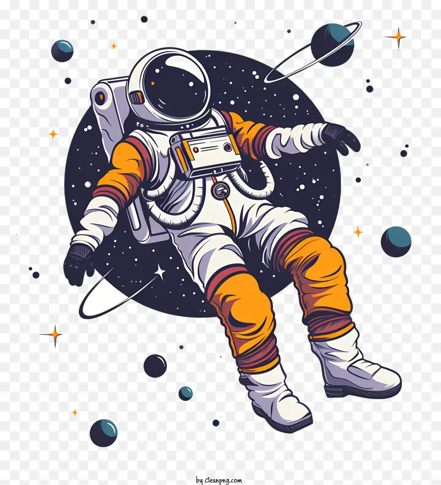 Espace Flottant Des Astronautes，L'exploration De L'espace PNG