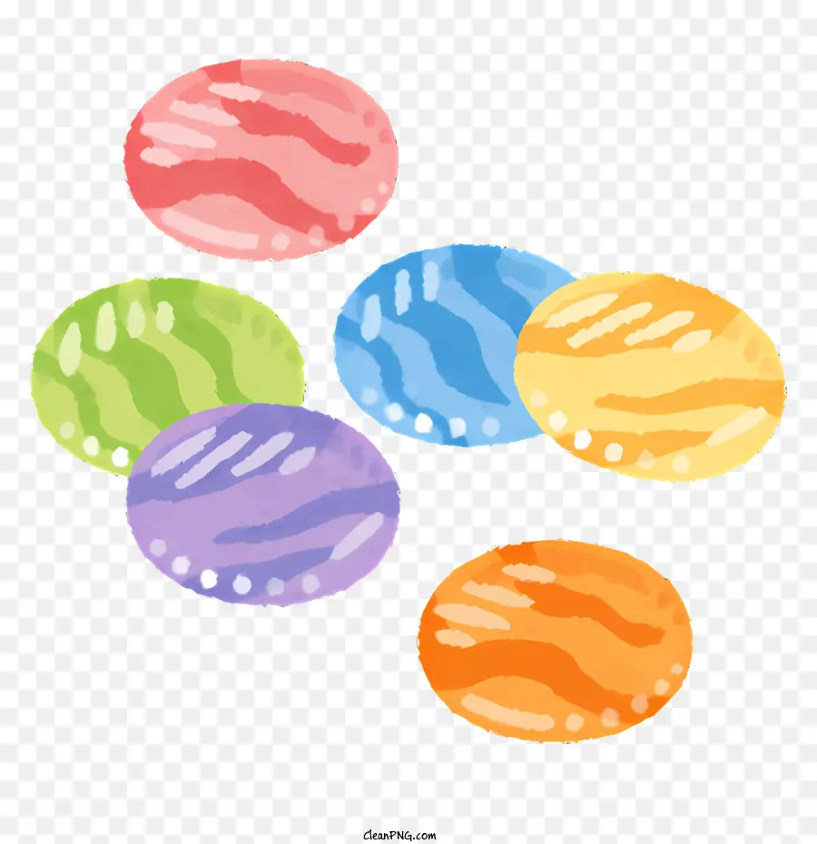 Jouet，Bonbons Colorés PNG