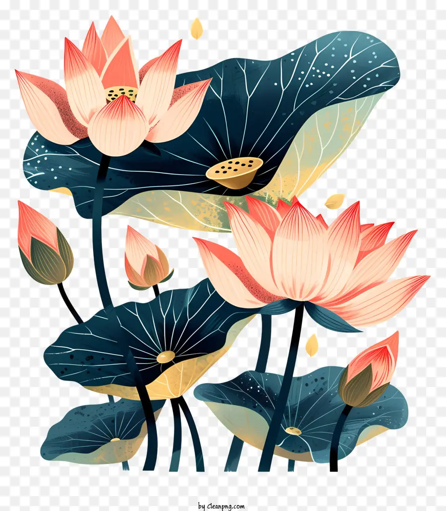 Fleur De Lotus，Des Fleurs De Lotus PNG