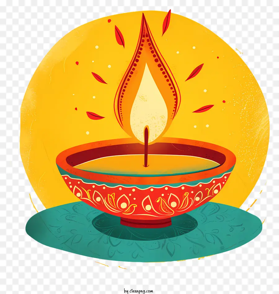 Diya Lampe，Diwali PNG