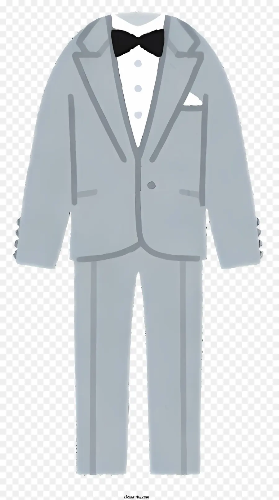 Tissu De Mariage，Costume Gris PNG