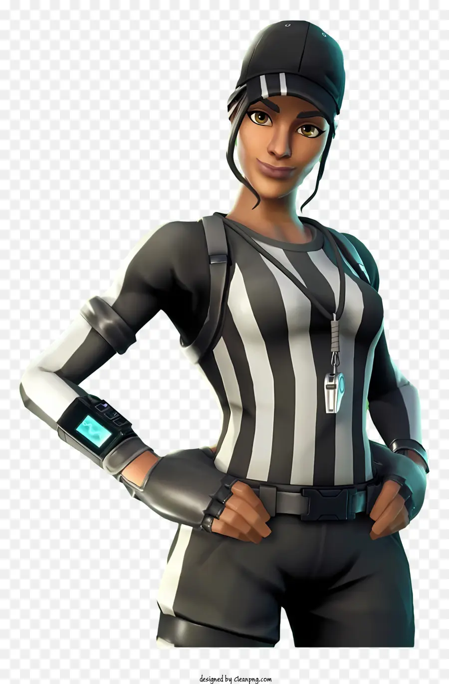 Fortnite，Arbitre Féminin PNG