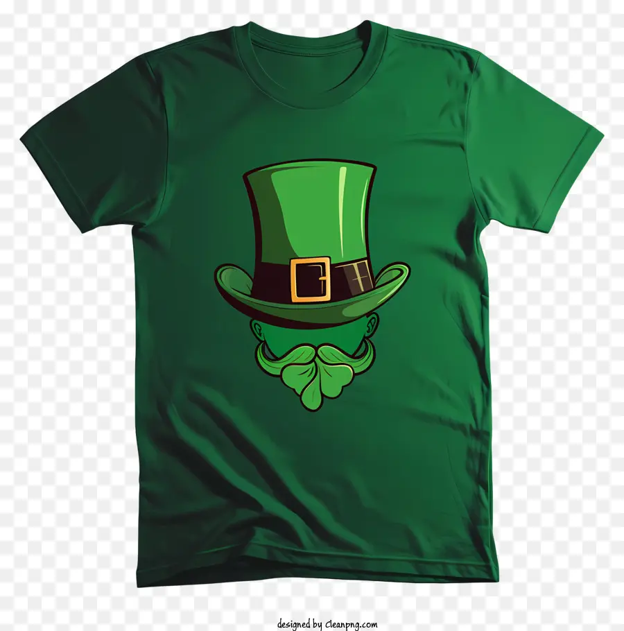 T Shirt De La Saint Patrick，Chapeau De Lutin PNG