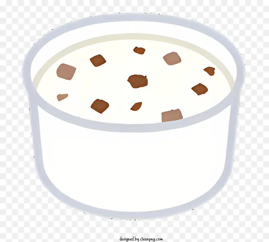 Crème Glacée，Bol En Céramique PNG