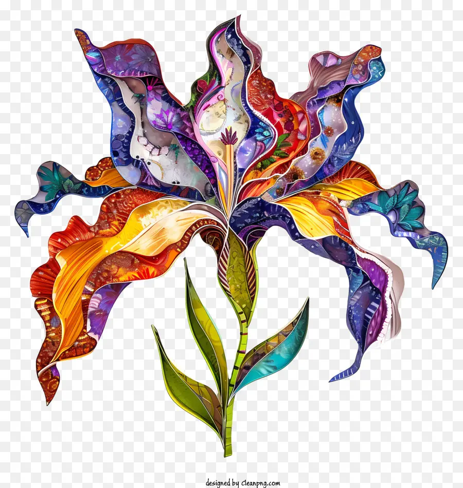 Fleurs De Mardi Gras，Iris Fleur PNG