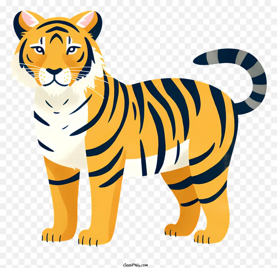 Tigre，Dessin Animé Tigre PNG