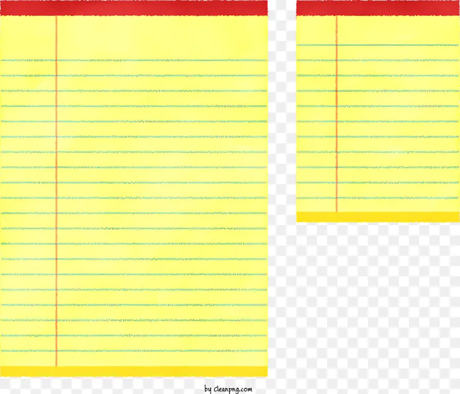 Note，Bloc Notes Jaune PNG